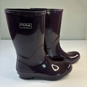 ROMA Women's Emma Mid Rain‎ Boots Size 8